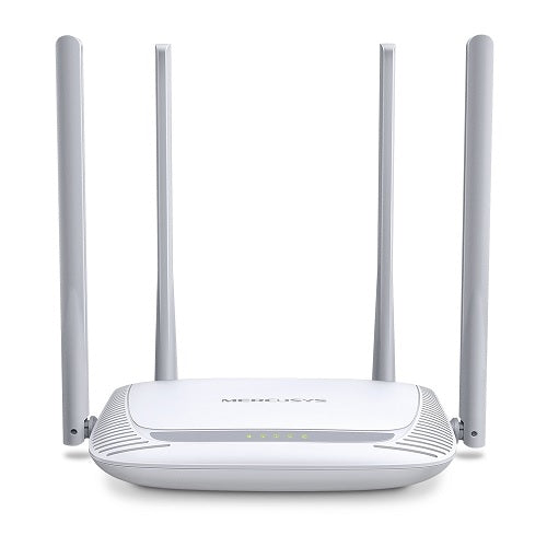 Router inalámbrico Mercusys MW325R N 300Mbps 1x RJ45 WAN y 3x RJ45 LAN 10/100 con 4 antenas 5dBi