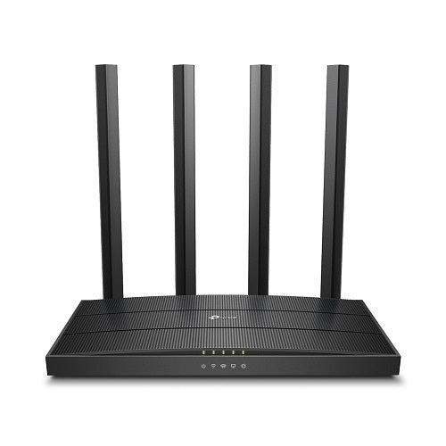 Router Wi-Fi AC1200 TP-Link Archer C6 v4.0 MU-MIMO One Mesh 1 puerto WAN y 4 puertos LAN gigabit 4 antenas externas