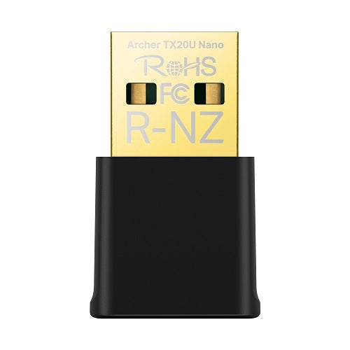 Adaptador inalámbrico Nano USB 2.0 Wi-Fi 6 TP-Link Archer TX20U Nano AX1800 MU-MIMO OFDMA seguridad WPA3