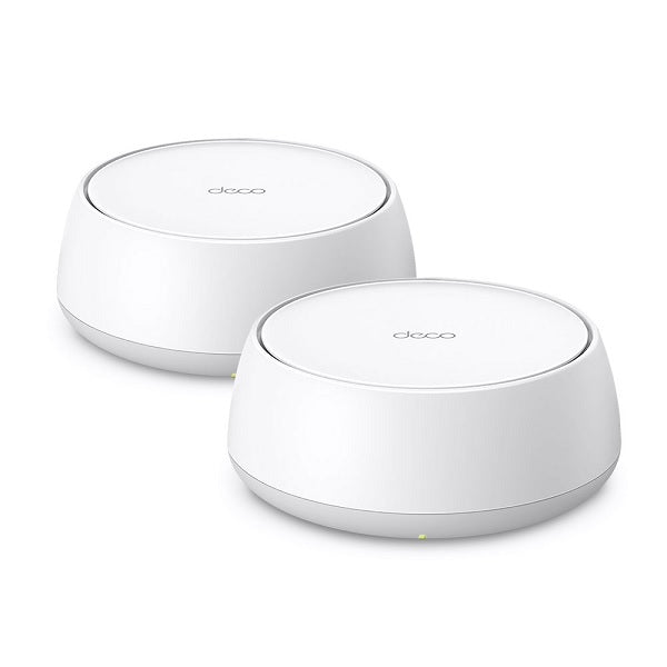 Sistema Deco BE25 (2 piezas) TP-Link Mesh Wi-Fi 7 BE5000 5GHz 4324 y 2.4GHz 688 Mbps MLO MU-MIMO OFDMA 2x RJ45 2.5Gbps x pieza