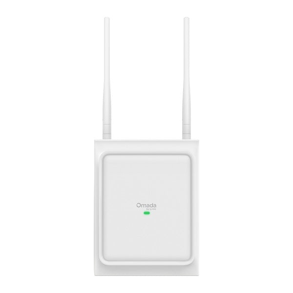 Access Point Wi-Fi 7 exterior/interior IP66 TP-Link EAP725-Outdoor BE5000 MLO Omada Mesh 1x 2.5Gbps RJ45 802.3at PoE antenas direccionales y omnidireccionales