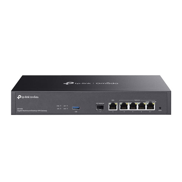 VPN Gateway TP-Link Omada ER7406 5 puertos gigabit (1x WAN y 4x WAN/LAN) 1x SFP WAN/LAN gigabit 1x USB 3.0 Multi-Net DHCP