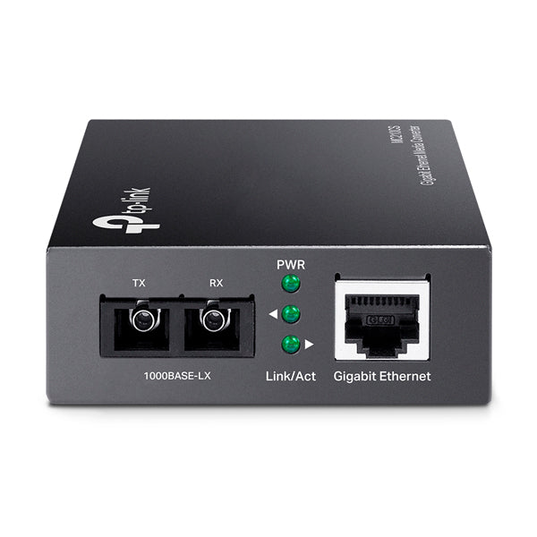 Convertidor Multimedia Modo Individual TP-Link gigabit compatible con IEEE 802.3ab y 802.3z IEEE distancia fibra de hasta 15km