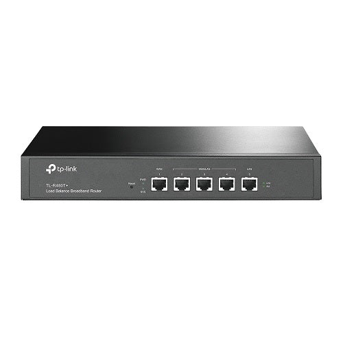 Router balanceador de carga TP-Link TL-R480T+ de banda ancha hasta 4 puertos WAN y 1 puerto LAN