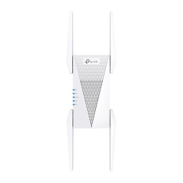 Extensor de rango inalámbrico TP-Link RE815XE Wi-Fi 6E AXE5400 Tri-Banda MU-MIMO OneMesh 1x RJ45 gigabit modo AP 4 antenas