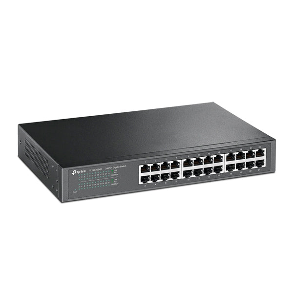 Switch TP-Link TL-SG1024D metálico escritorio/ montura rack 24 puertos gigabit 10/100/1000M no administrable