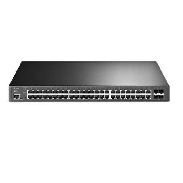 Switch TP-Link Omada TL-SG3452XP administrable L2+ 48 puertos gigabit PoE+ 802.3af/at max. 500W 4 puertos SFP+ 10Gbps