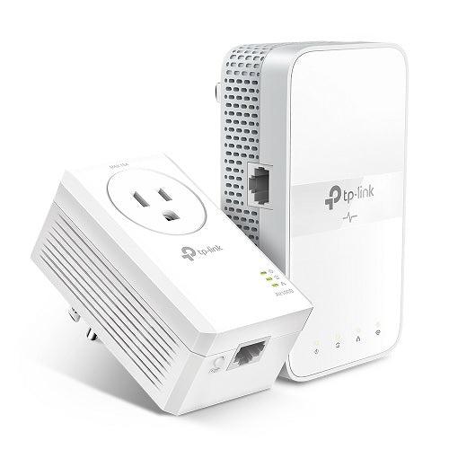 Kit (2 piezas) TP-Link Wi-Fi Powerline Home Plug TL-WPA7617 KIT AV2 1000Mbps AC1200 1x TL-WPA7617 y 1x TL-PA7017P