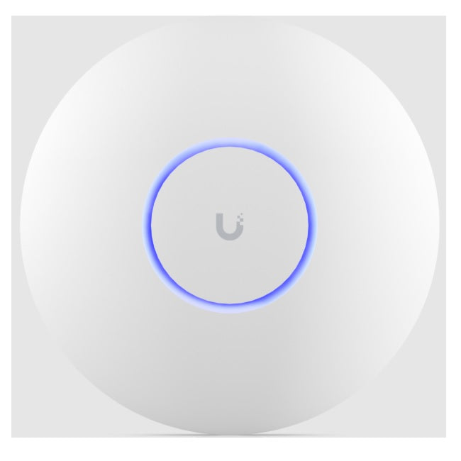 Ubiquiti U7-PRO AP WIFI 7 con frecuencia de 6GHZ libre de interferencia Montaje en techo 1 Puerto RJ45 de 2.5 GbE 5765 Mbps en 6Ghz Alimentacion por POE