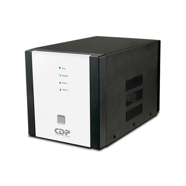 Regulador CDP R-AVR5008 5000VA/2500W indicadores LED 8 NEMA5-15R y 1 NEMA5-20R regulados y con supresión 120Vca 50/60Hz