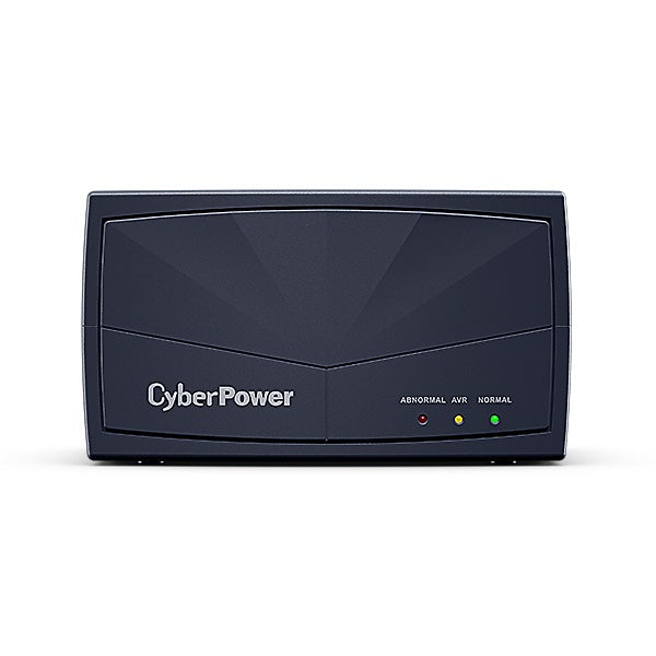 Regulador CyberPower LB2500VR de 2500 VA 1500 Watts AVR para línea blanca 1 contacto NEMA 5-15R indicador estado LED