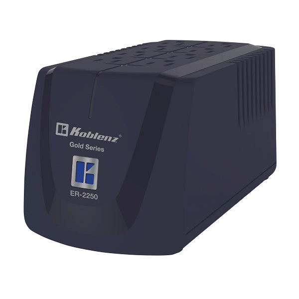 Regulador Koblenz ER-2250 2250 VA/ 1000W 8 contactos NEMA 5-15R aterrizados regulados 95 - 145 V