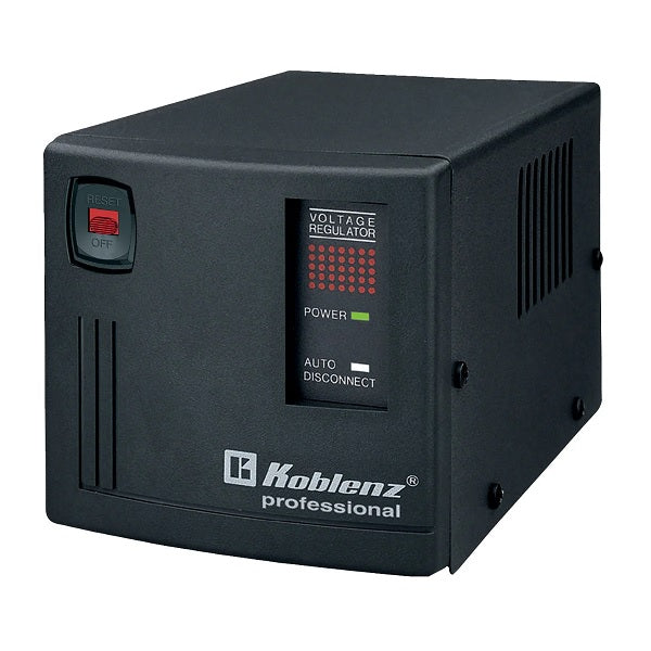 Regulador Koblenz ER-2550 2500VA 6 contactos NEMA 5-15R 120V indicador desconexión automática