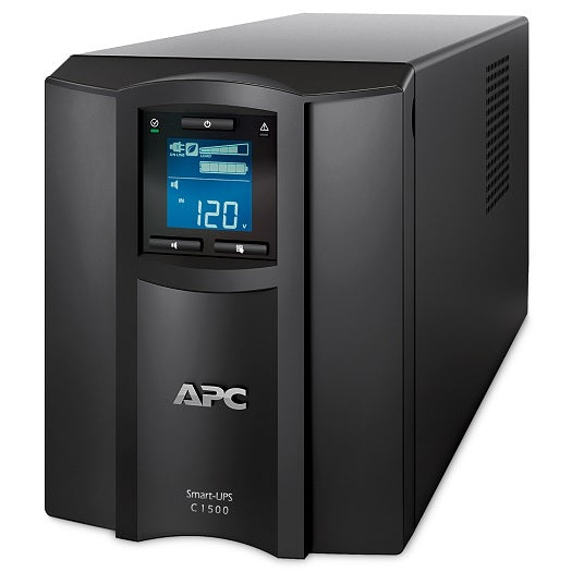 UPS Smart APC SMC1500C 1440VA/900W 8 NEMA 5-15R AVR LCD 120V SmartConnect Energy Star