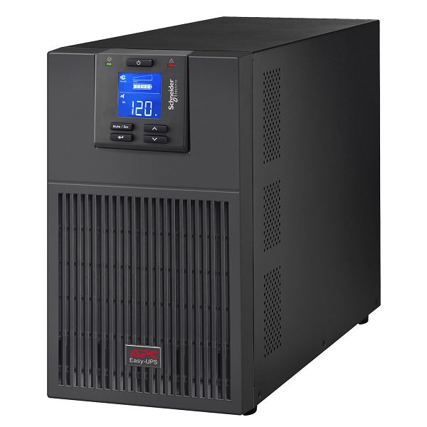 UPS APC línea Easy online SRV3KA torre doble conversión onda sinusoidal pura 3000VA/2400W 120V LCD 4 NEMA 5-20R 1x NEMA L5-30R