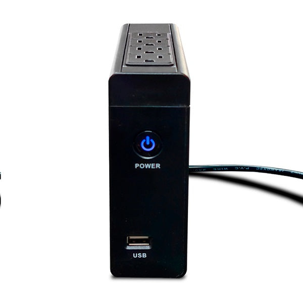 UPS Standby CDP Li-504 batería de litio (LiFePO4) 500VA/ 250W 12.8V/51.2Wh 4 NEMA 5-15R 1x USB-A de carga 2.4A