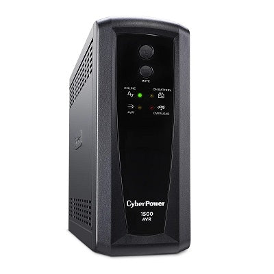 UPS AVR CyberPower CP1500AVRTa 1500VA/900W indicadores LED 10 NEMA 5-15R (5 c/protección batería) 120V Energy Star