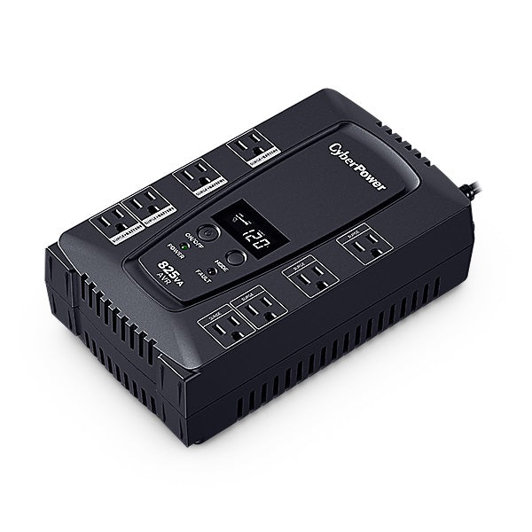 UPS CyberPower Intelligent LCD CP825AVRLCD 825VA/450W 8 NEMA 5-15R (4 c/protección batería) 120V Energy Star