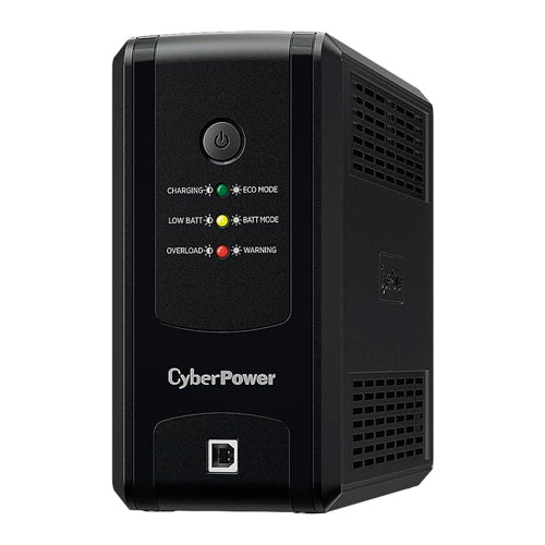 UPS línea interactiva CyberPower UT750GU 750VA / 375W AVR 8 NEMA 5-15R (4 c/protección bat.) 1 puerto USB Tipo B Green Power