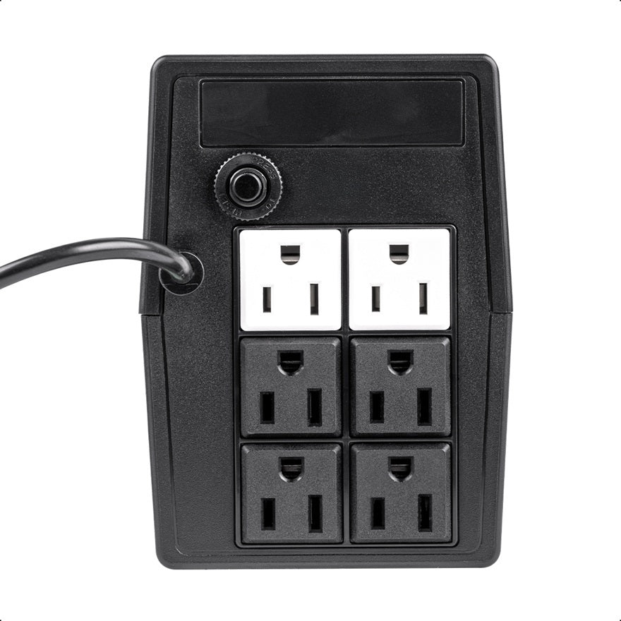 UPS No-Break Energizer ERENUPS8VA 800VA/ 480W 6 NEMA 5-15R (4 con protección batería) 120V 60Hz batería 12V / 9Ah