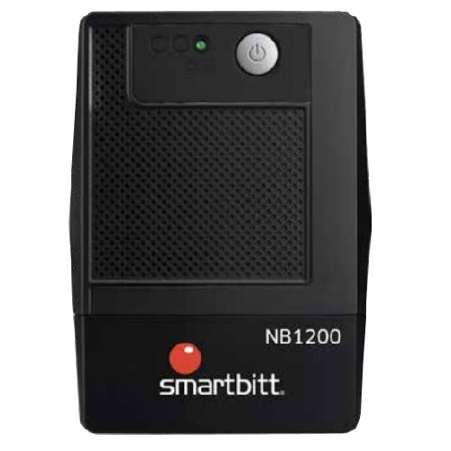 UPS NoBreak Smartbitt SBNB1200 1.2kVA/600W 120V 8 NEMA 5-15R con respaldo batería indicador LED estado 1x USB tipo B