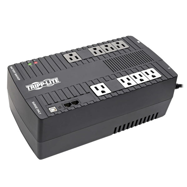 UPS interactivo TrippLite AVR550U 550VA/300W AVR 120V 8 NEMA 5-15R (4 con protección batería) pared/escritorio 50/60Hz