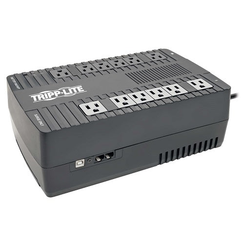 UPS interactivo TrippLite AVR900U 900VA/480W AVR 120V 12 NEMA 5-15R (6 con protección batería) 50/60Hz puerto USB