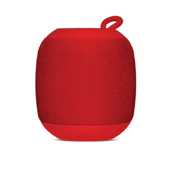 Bocina Brobotix Bluetooth FM/ USB redondo modelo 263816 color Rojo