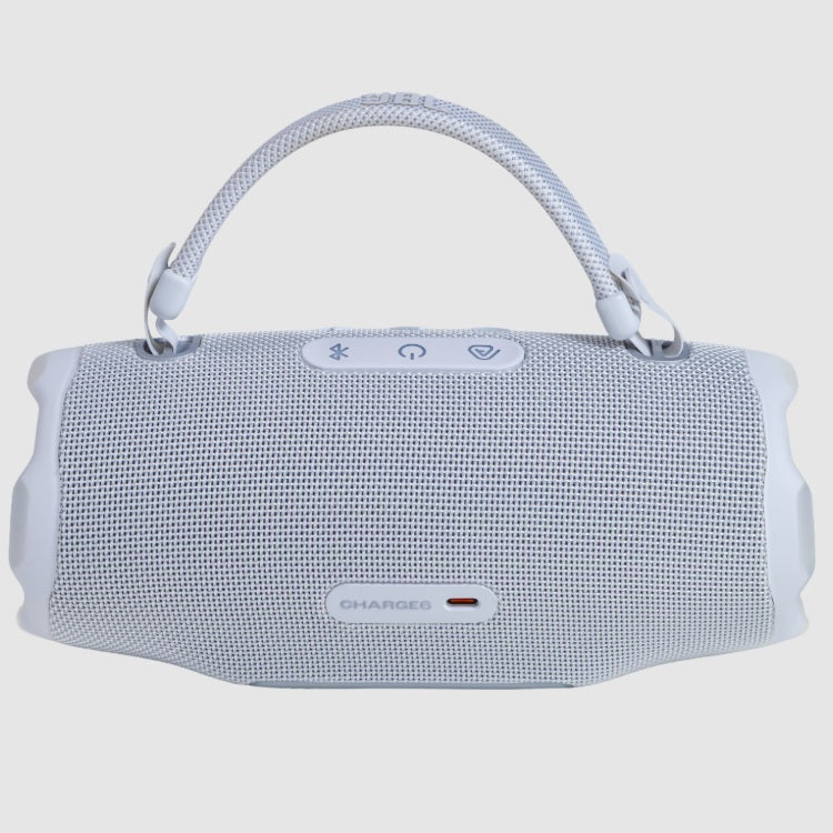 Bocina JBL Charge 6 Bluetooth Blanco 22.9cm resistente agua polvo y caidas IP68 carga rapida USB C