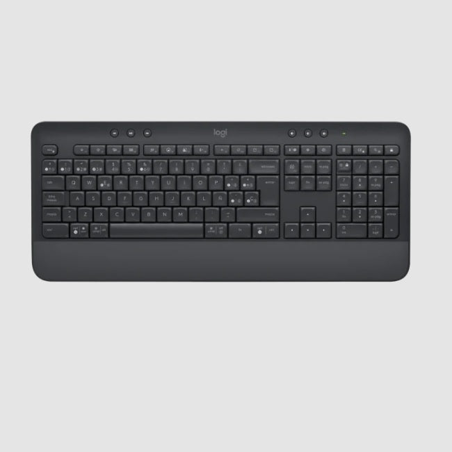 Teclado Logitech K650 Signature inalambrico USB negro