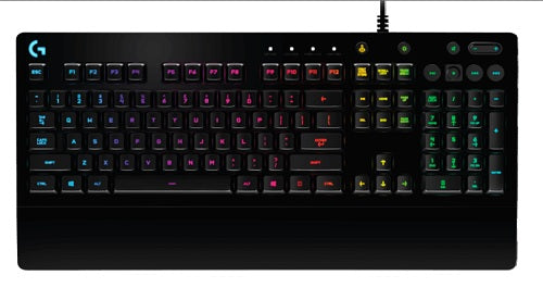 Teclado Logitech G G213 Gaming Prodygy almabrico USB LED RGB ingles