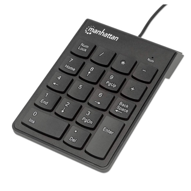 Teclado Numerico Manhattan USB Negro