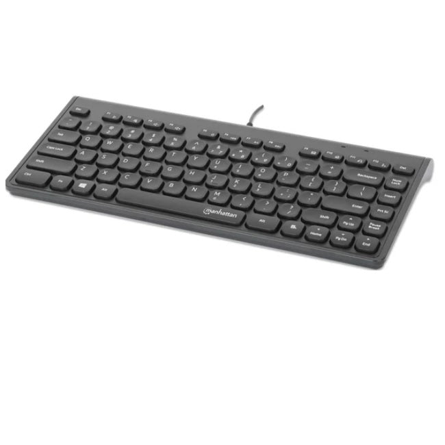 Teclado Manhattan alambrico mini 12 teclas multimedia