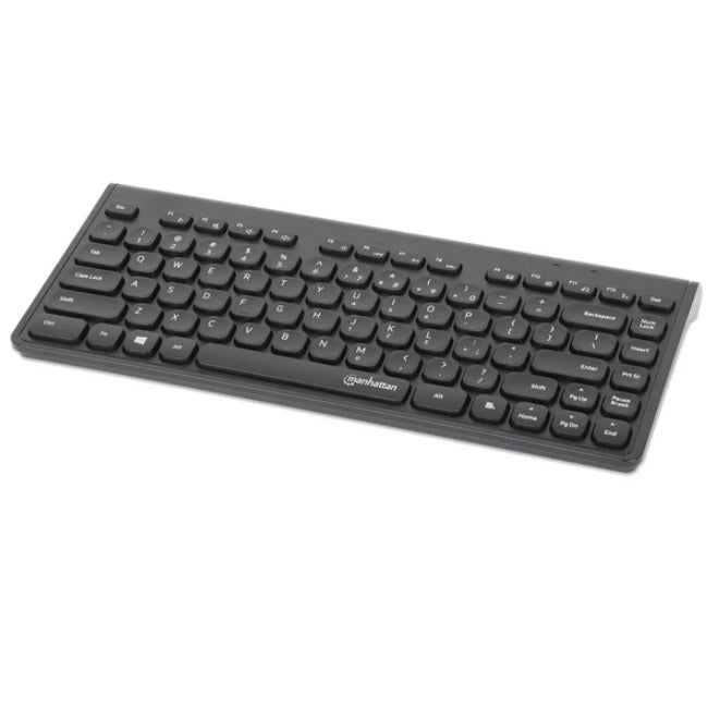 Teclado Manhattan inalambrico mini 12 teclas multimedia