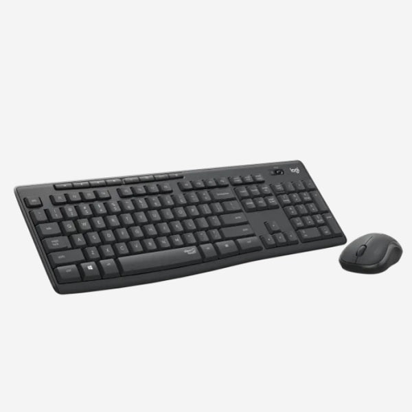 KIT TECLADO Y MOUSE LOGITECH INALAMBRICO MK295 SILENCIOSO NEGRO