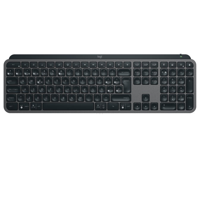 Teclado Logitech Inalambrico MX Keys S USB Bluetooth Grafito