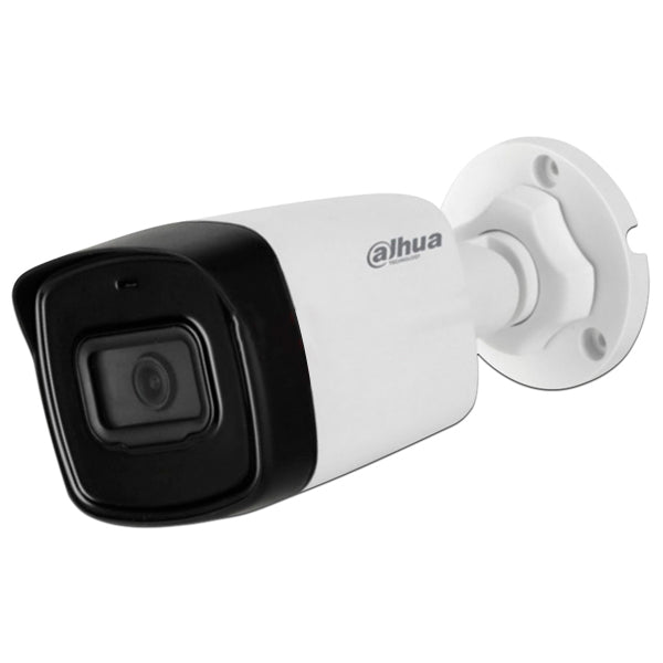 Camara Dahua DH-HAC-HFW1500CN-A-0280B-S2 bullet 5 mpx lente 2.8 mm IR 30 m microfono 111 gds apertura starlight IP67