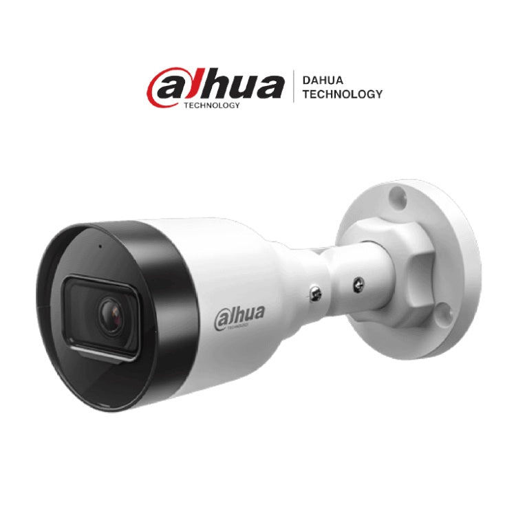 Camara Dahua DH-IPC-HFW1431S1-A-S6 IP bullet 4 mpx lente de 2.8 mm h.265 104 gds de apertura IR de 30 m microfono integrado IP67