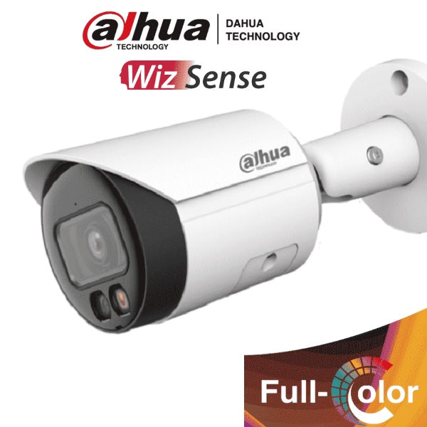 Camara Dahua DH-IPC-HFW2449S-S-IL IP bullet 4 mpx lente 2.8 mm IR 30 m exterior metal audio ranura microsd IP67