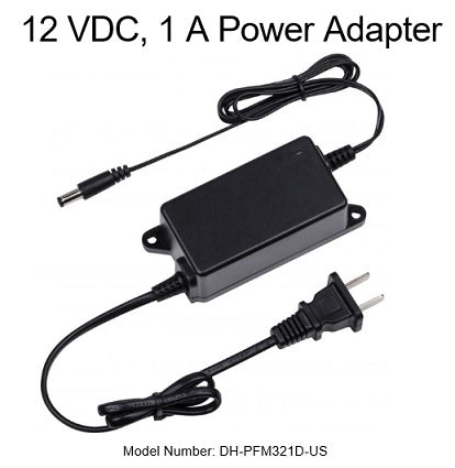 Fuente Dahua DH-PFM321D-US de poder regulada 12 vcc 1 amper led Indicador de funcionamiento protección de temperatura