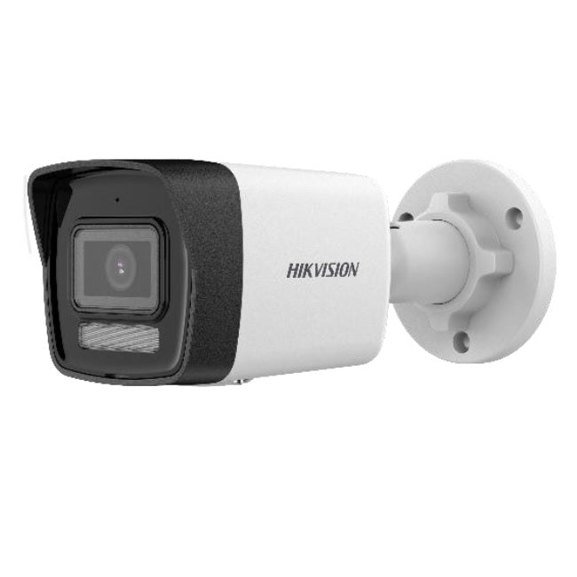 Camara Hikvision DS-2CD1023G2-LIU(F) IP dual light bala 2 mpx lente 2.8 mm Ir 30 m + 30 m luz blanca microfono integrado exterior PoE IP67 Micro SD