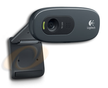 Camara Web Logitech C270 HD USB negro 3MP 1280x720 pixeles