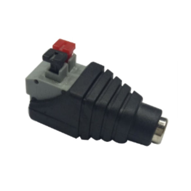 Adaptadores Saxxon PSUBR17H bolsa de 10 adaptadores hembratipo jack polarizado de 12 Vcc
