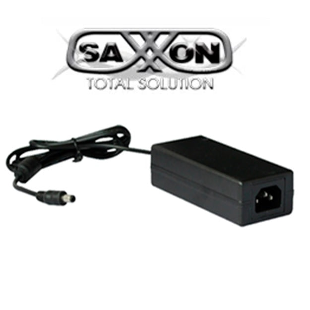 SAXXON PSU1204-D FUENTE DE PODER REGULADA/ 12V DC/ 4.1 AMP/ CERTIFICADA UL/ CABLE DE 1.2 MTS