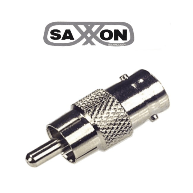 Conectores Saxxon PSUBR02 - Bolsa de 10 Conectores BNC Hembra a RCA Macho