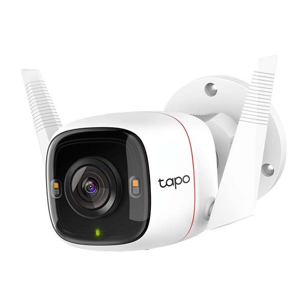 Cámara vigilancia Wi-Fi TP-Link Tapo C320WS 2K QHD 15 fps IP66 exterior opción cableado ethernet audio 2 vías visión nocturna a color
