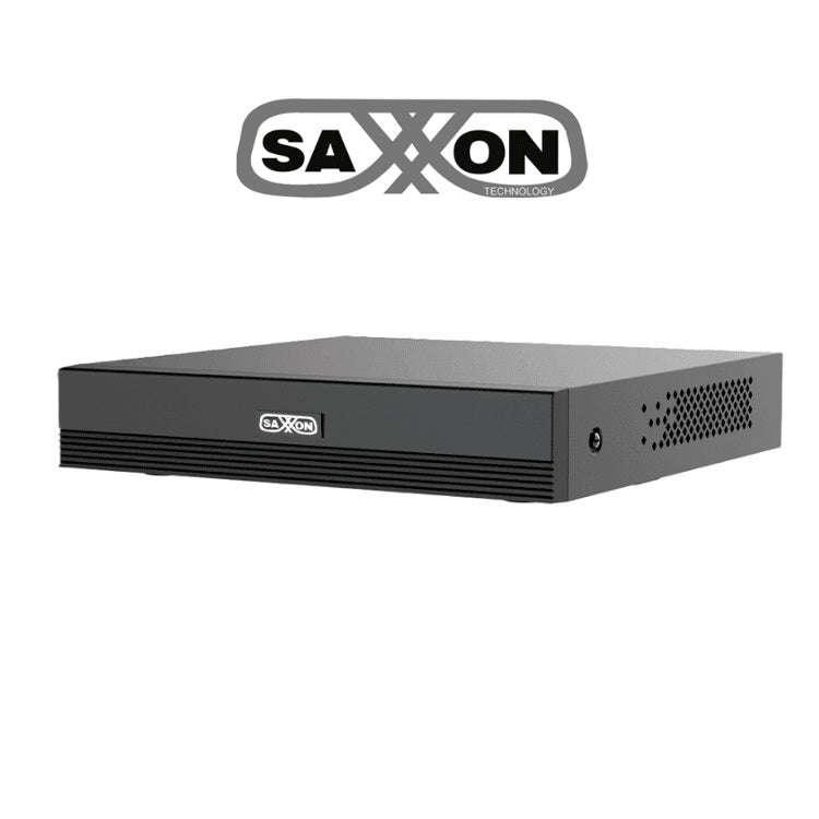 Dvr Saxxon SUA-XVR1E04-I- Video Grabador Dígital HDCVI/ Capacidad 4 Canales HDCVI + 1 Canales IP/ Conversión Hasta 5 Canales IP/ Codificación Hasta 1080N