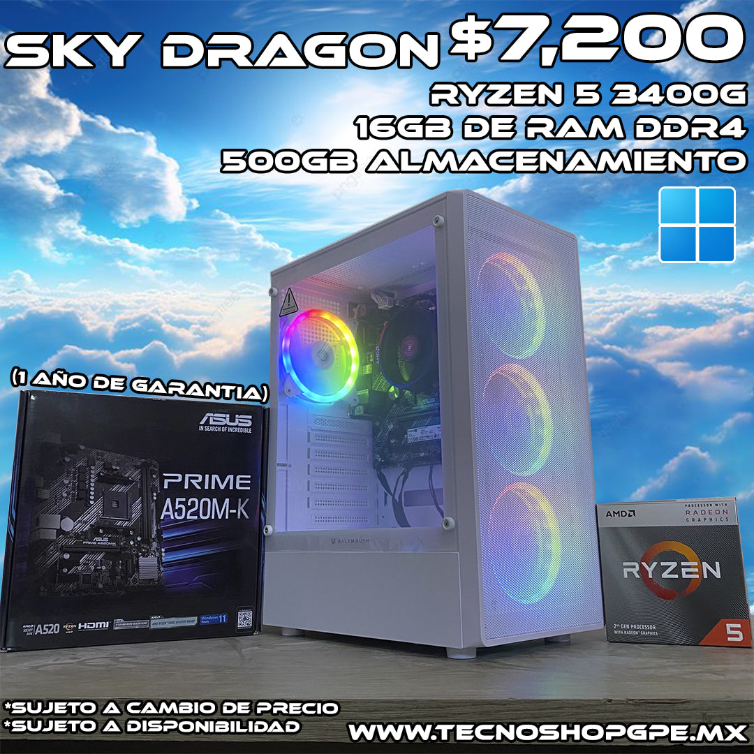 sky dragon . tnd