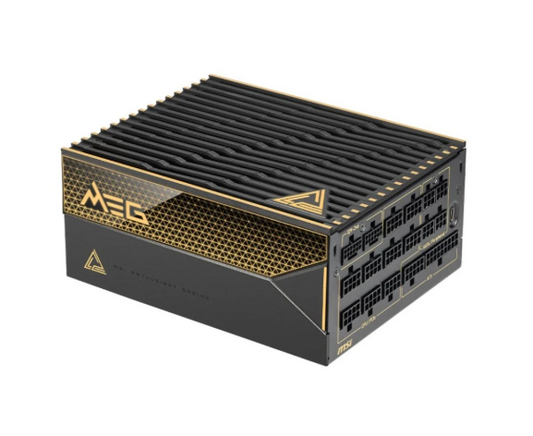 Fuente de poder MSI 1600W MEG Ai1600T PCIE5 80 Plus Titanium