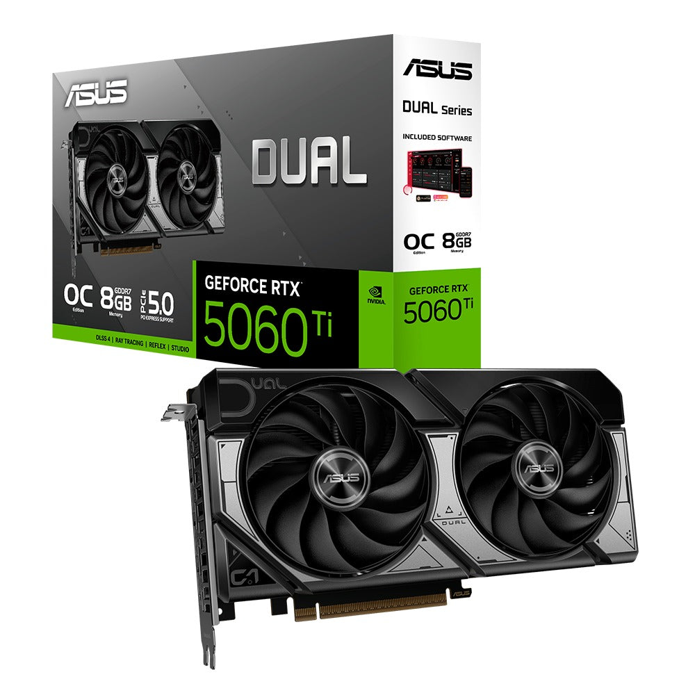 Tarjeta de video 5060 Ti ASUS Dual 8GB - TSG